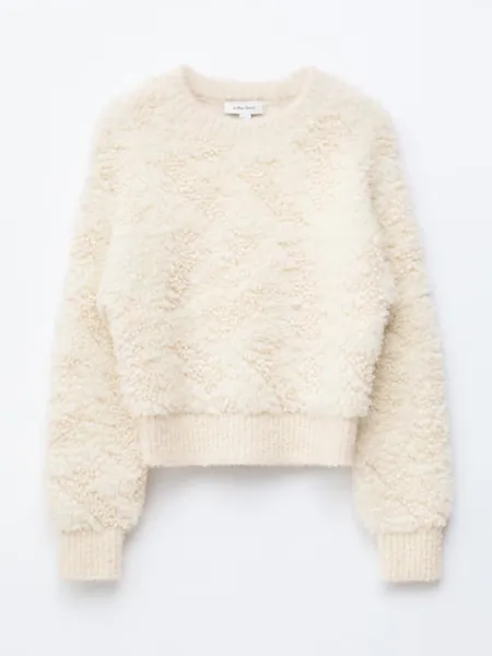 Pile Knit Wool Jumper